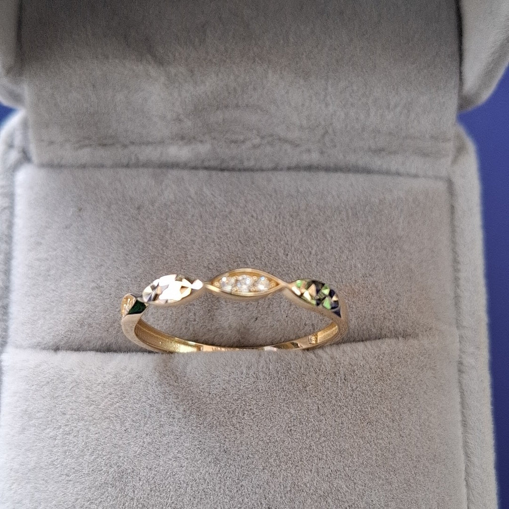 ANILLOS DAMA ORO 14K 0.8 (NUEVO)