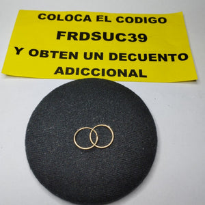 ARRACADAS PAR ORO 10 K 0,30 GRMS (SEMINUEVO)