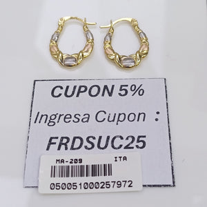 ARRACADAS ORO 14K 1.2 (NUEVO)