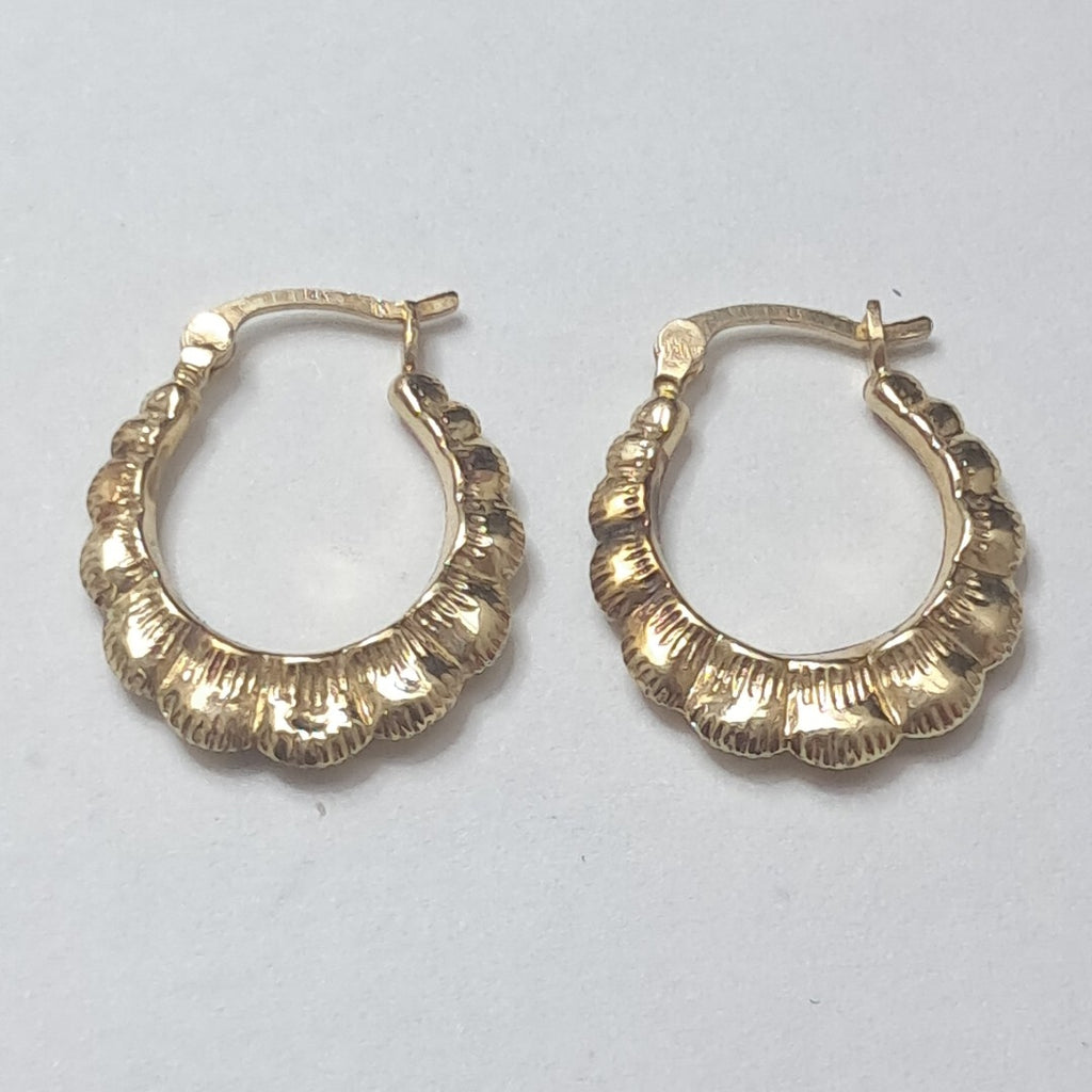 ARRACADAS PAR ORO 10 K 1,50 GRMS (SEMINUEVO)