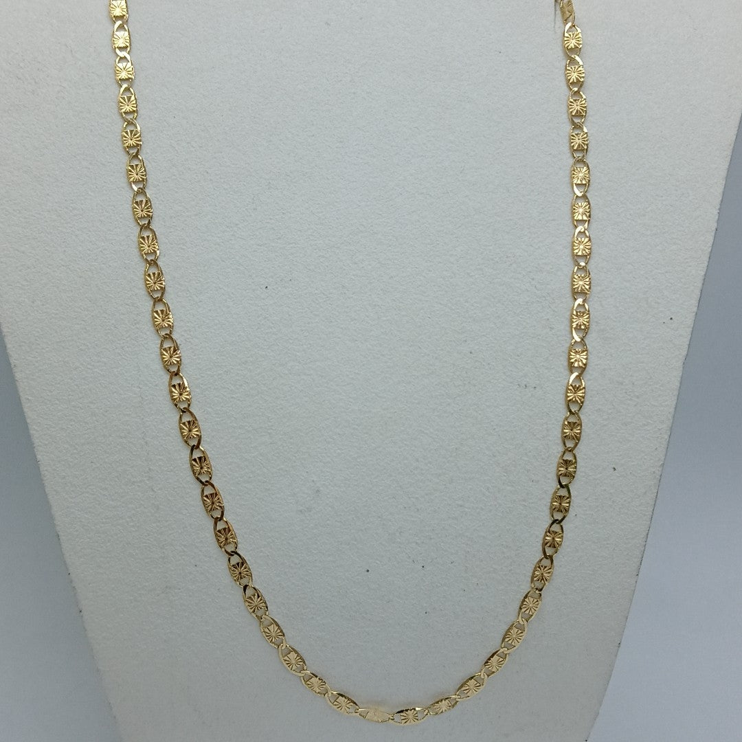 CADENAS GUCHI ORO 14K 55 CM 6.9 GR (NUEVO)