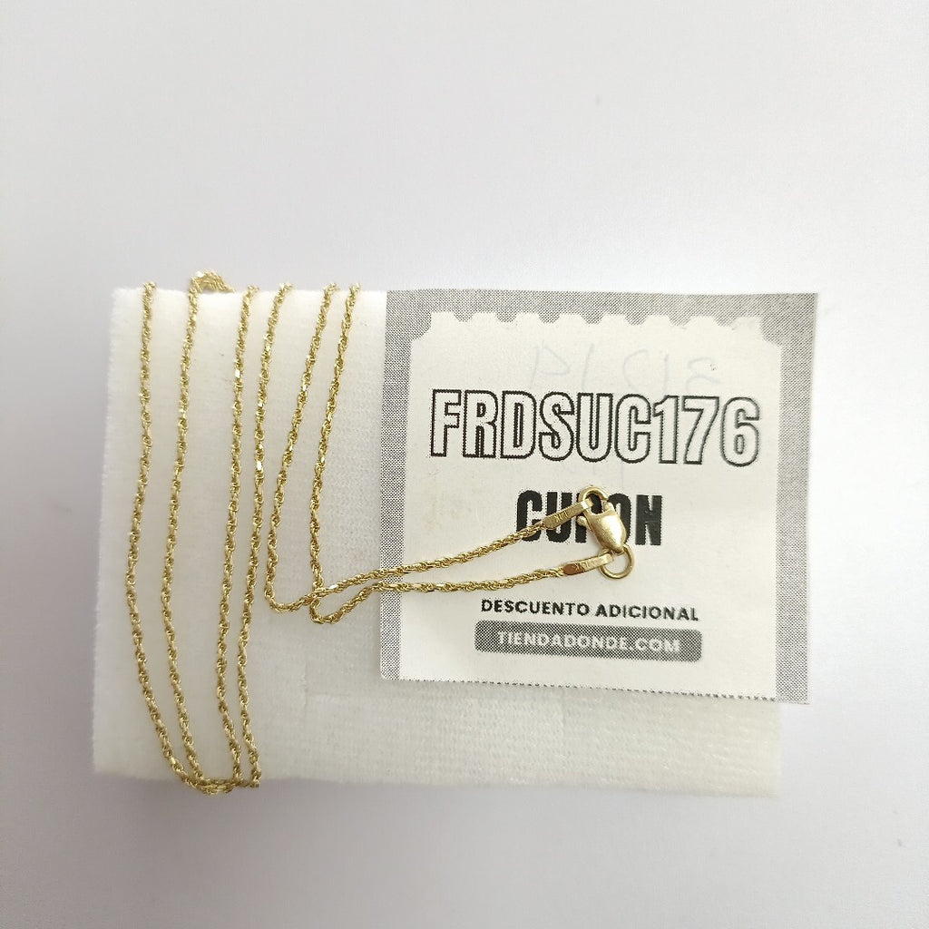 CADENA ORO 14 K 3,10 GRMS (SEMINUEVO)