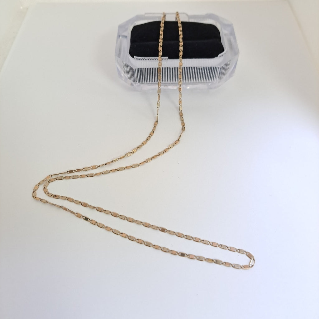 CADENA ORO 14 K 4.5 GRMS (SEMINUEVO)
