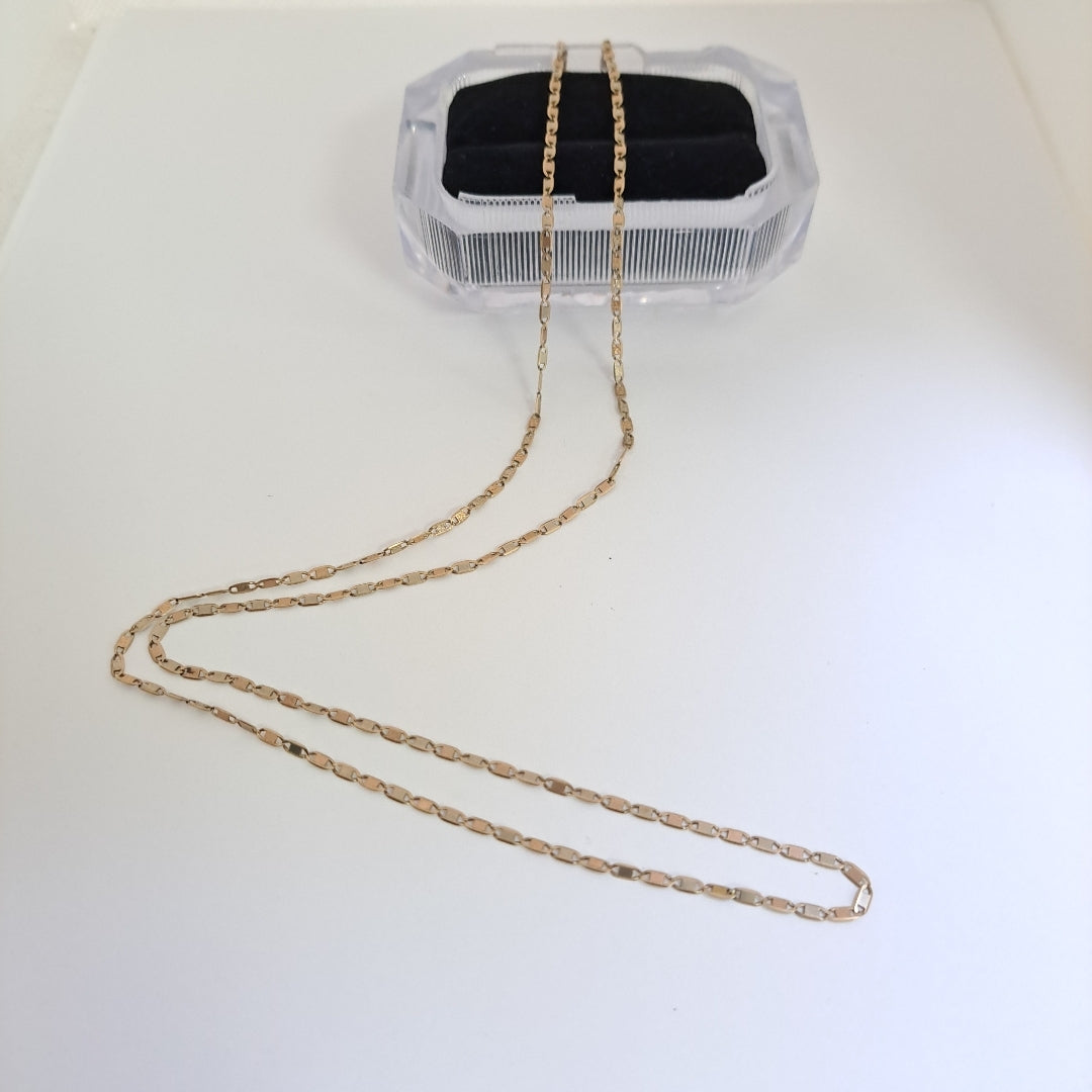 CADENA ORO 14 K 4.5 GRMS (SEMINUEVO)