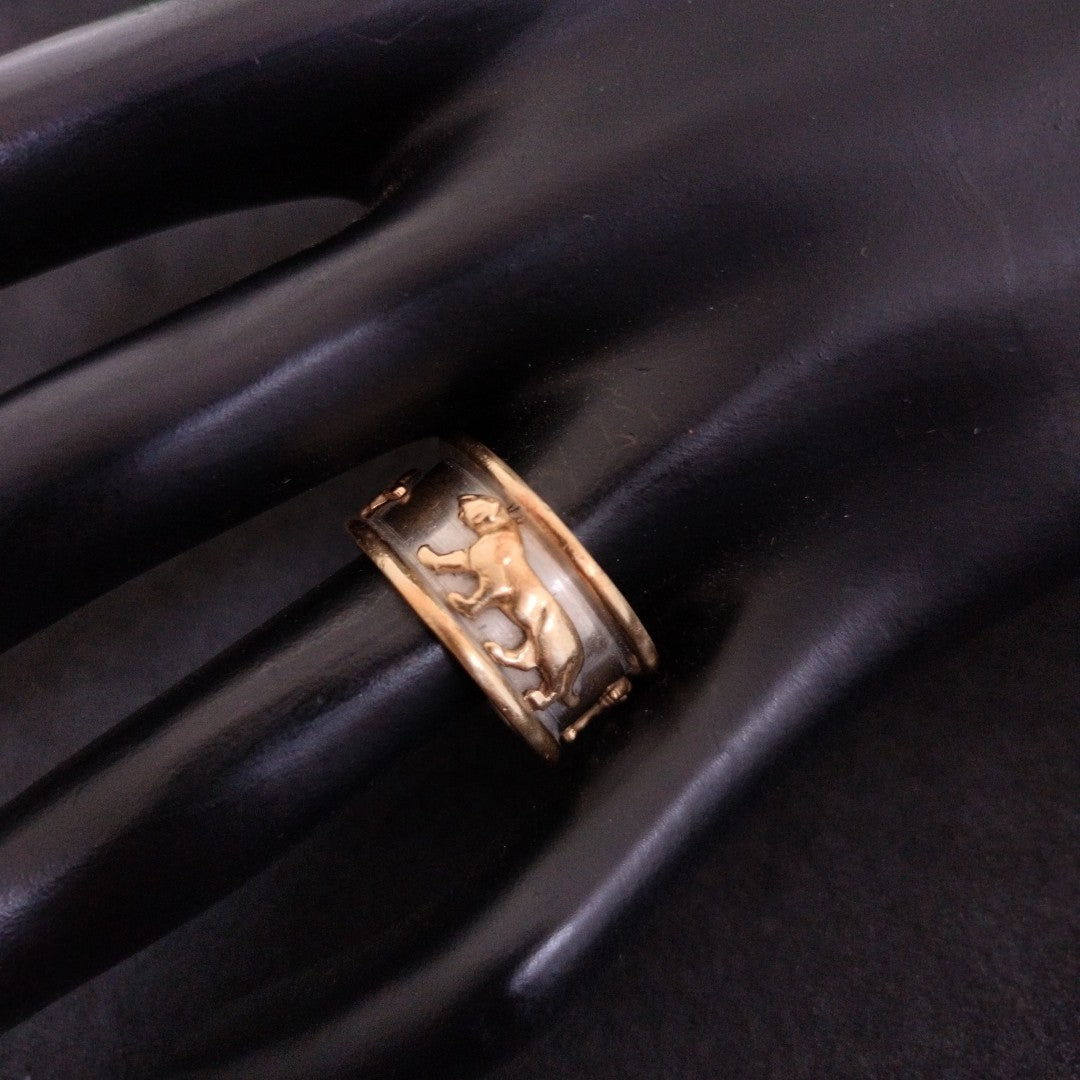 ARGOLLA ORO, RODIADO 12 K 9.9 GRMS (SEMINUEVO)