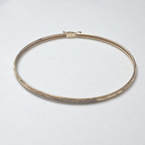 PULSERA RIGIDA ORO 14 K 3,50 GRMS (SEMINUEVO)