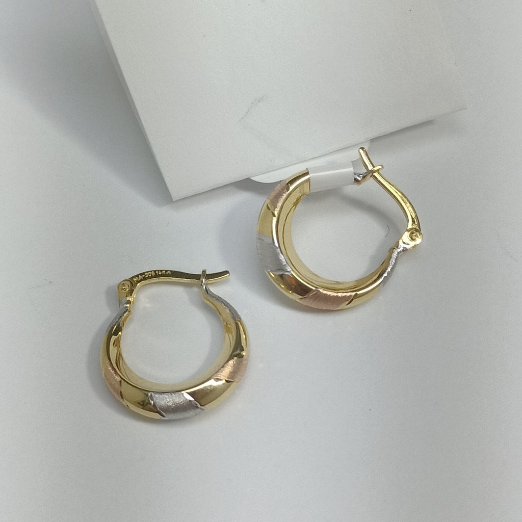 ARRACADAS ORO 14K 1.6 (NUEVO)