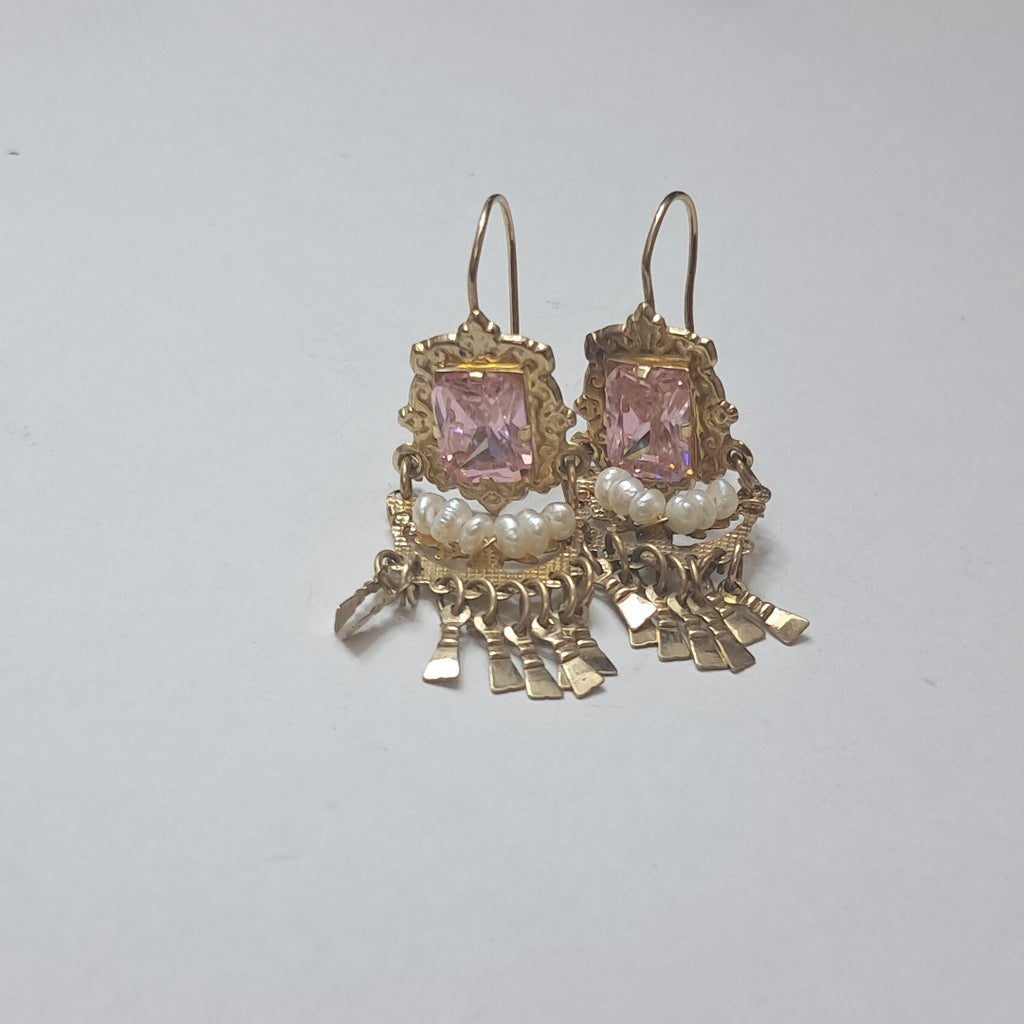 ARETES PAR ORO 10 K 3.6 GRMS (SEMINUEVO)