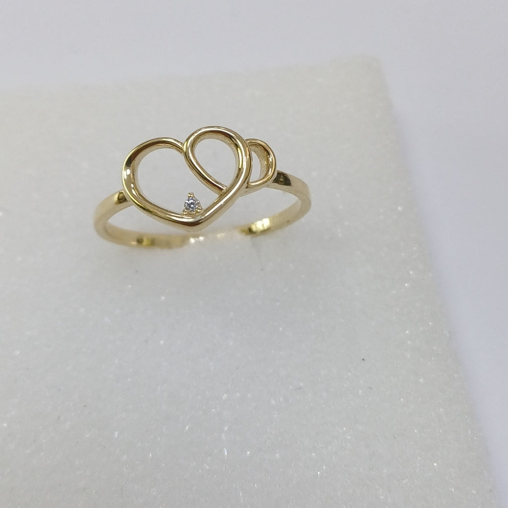 ANILLOS DAMA ORO 14K 2 (NUEVO)