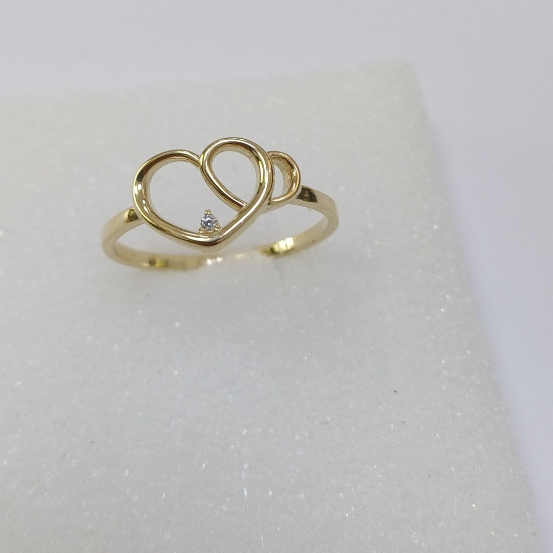 ANILLOS DAMA ORO 14K 2 (NUEVO)