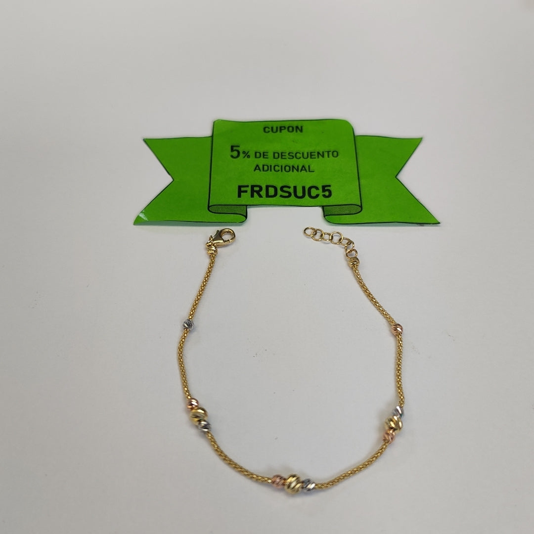 PULSERAS DAMA ORO 14K 2.1 (NUEVO)