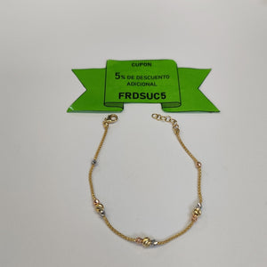 PULSERAS DAMA ORO 14K 2.1 (NUEVO)