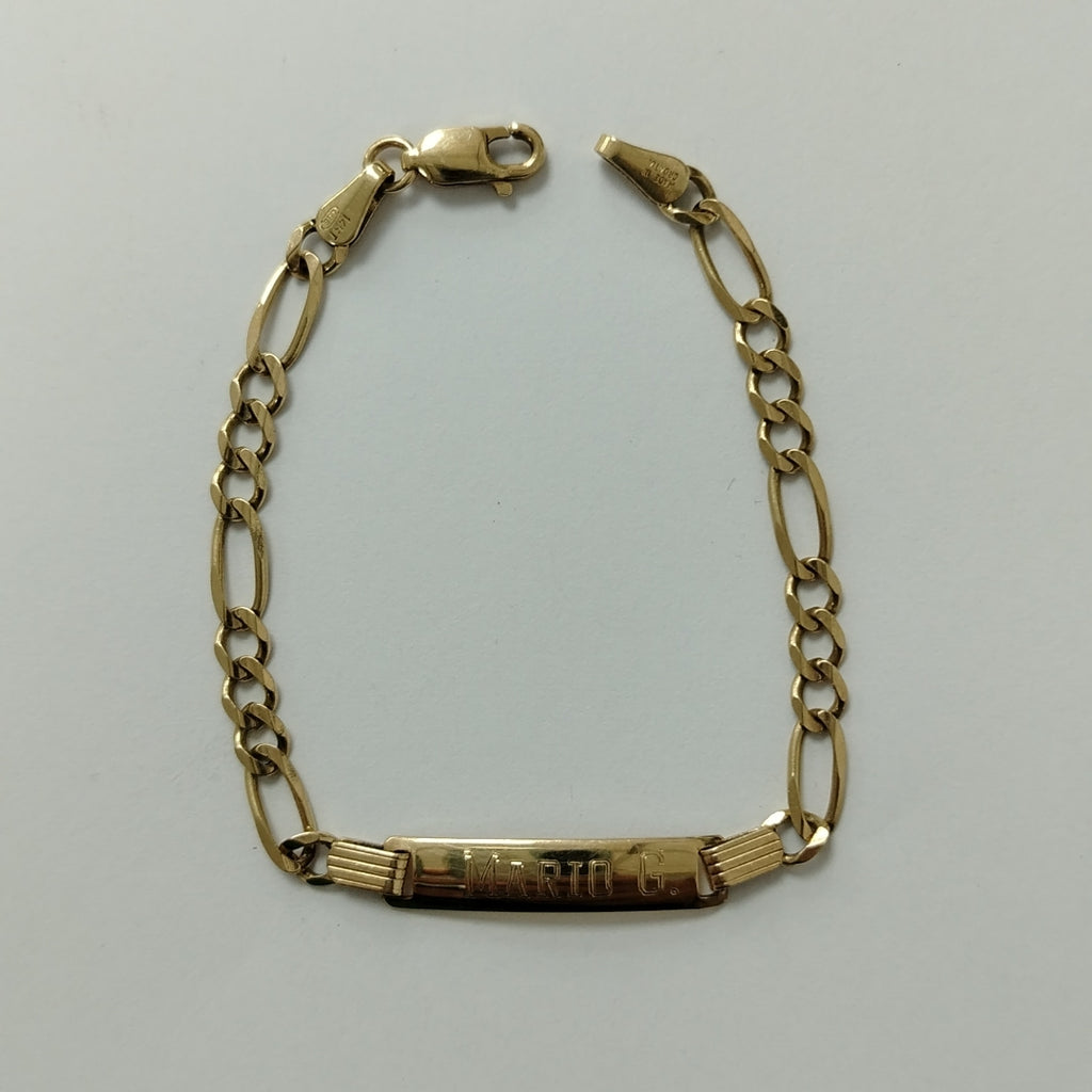 ESCLAVA ORO 14 K 3.8 GRMS (SEMINUEVO)