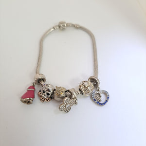 DIJE,PULSERA PLATA 32,30 GRMS (SEMINUEVO)