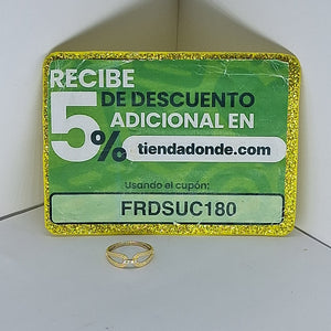 ANILLOS DAMA ORO 14K 2 (NUEVO)