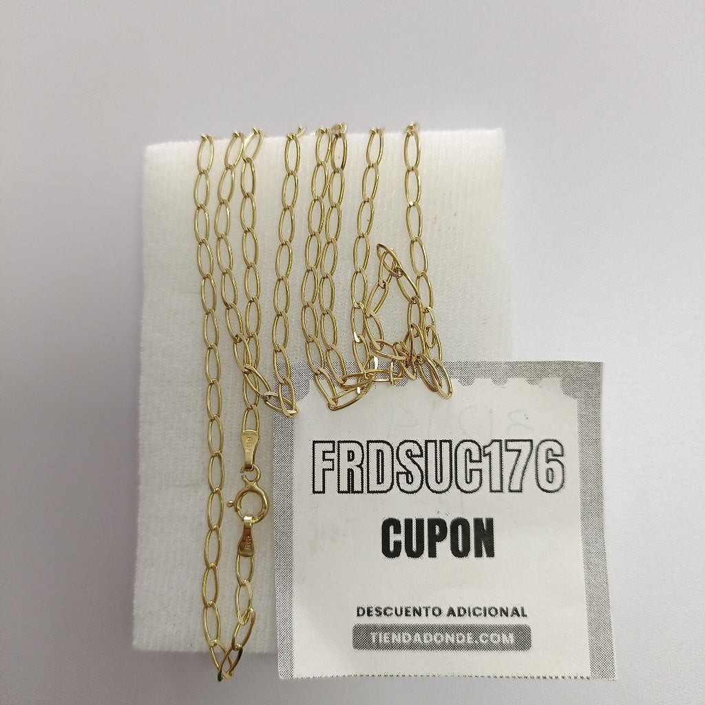 CADENA ORO 14 K 5,10 GRMS (SEMINUEVO)