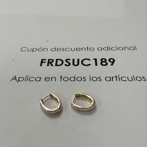 HUGGIES ORO 14K 1.1 (NUEVO)