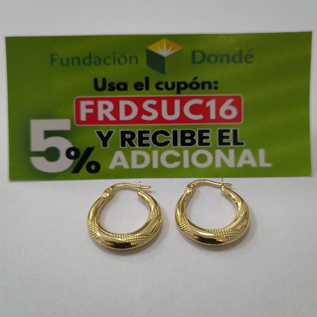 ARRACADAS ORO 14K 1.8 (NUEVO)