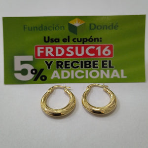 ARRACADAS ORO 14K 1.8 (NUEVO)