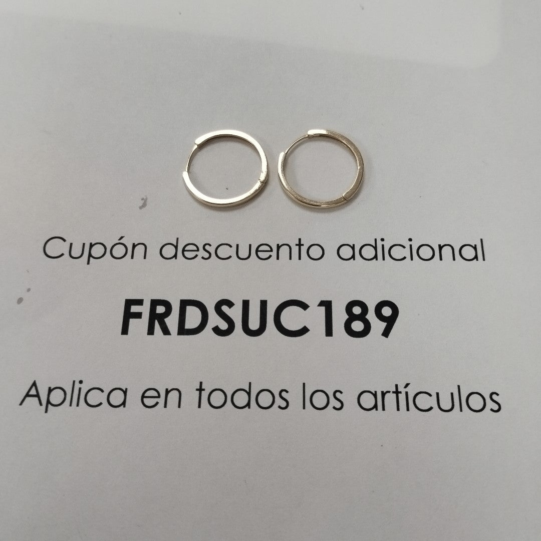 HUGGIES ORO 14K 1.4 (NUEVO)