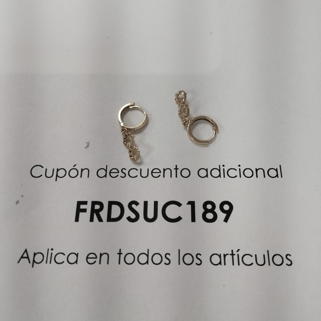 HUGGIES ORO 14K 1.5 (NUEVO)