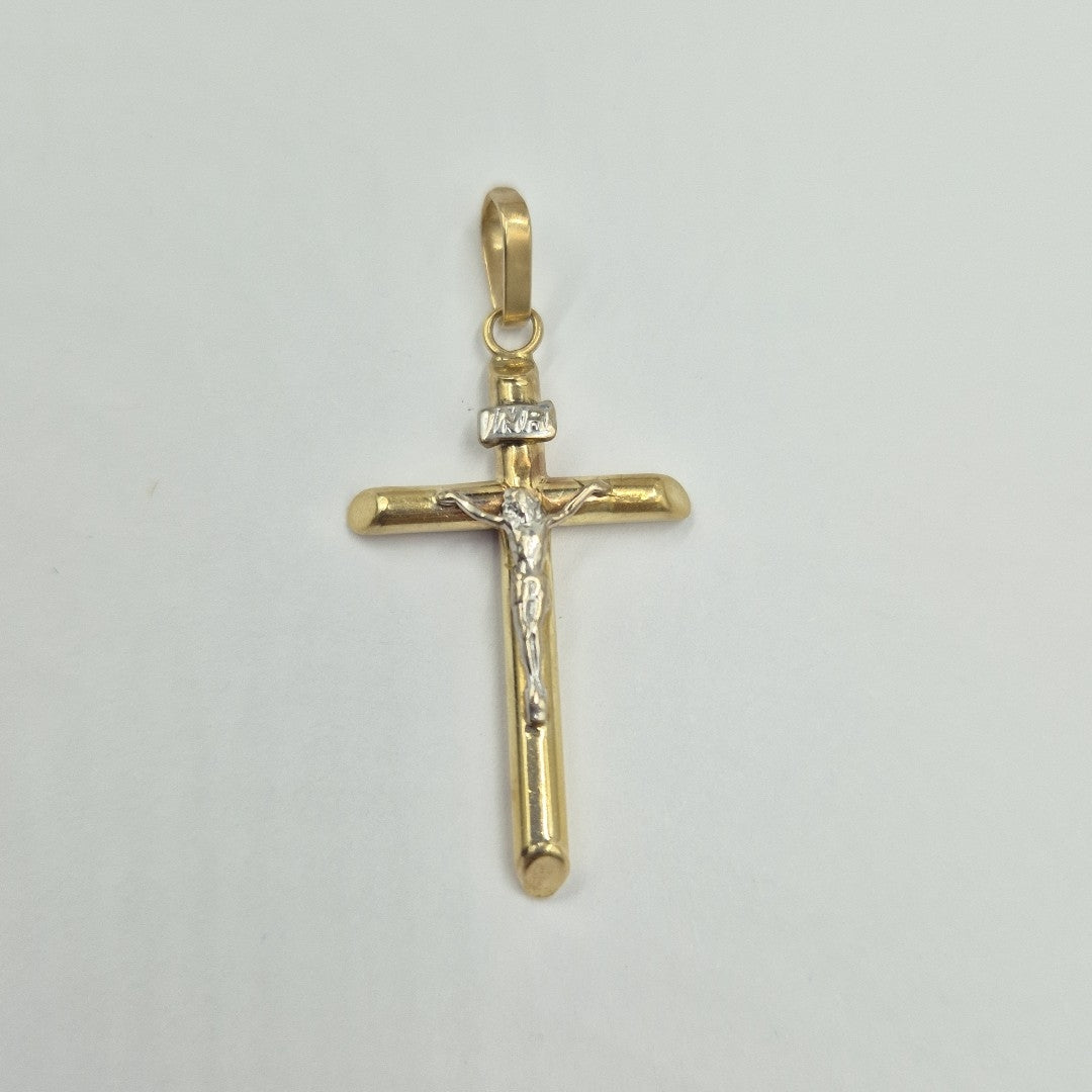 CRUCIFIJO ORO 10 K 1 GRMS (SEMINUEVO)