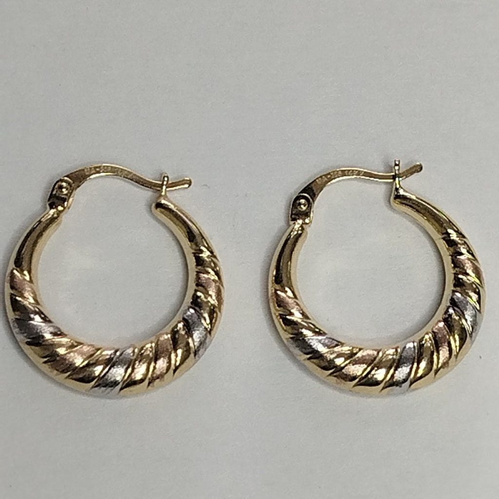 ARRACADAS ORO 14K 1.9 (NUEVO)
