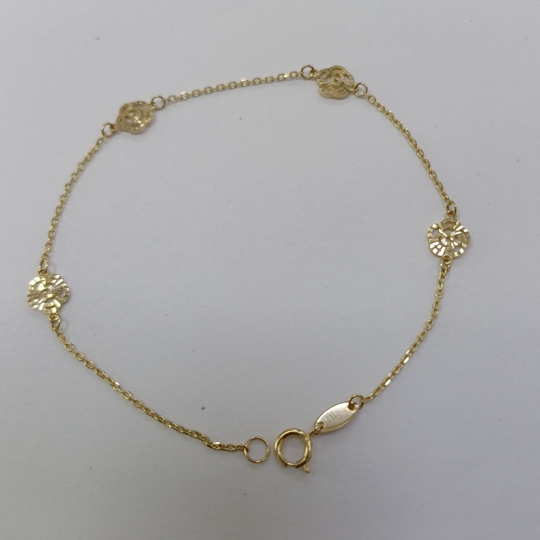 PULSERAS DAMA ORO 14K 1.2 (NUEVO)