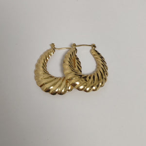 ARRACADAS PAR ORO 14 K 3.7 GRMS (SEMINUEVO)