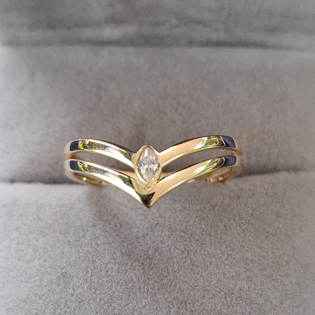 ANILLOS DAMA ORO 14K 1.5 (NUEVO)