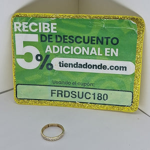ANILLOS DAMA ORO 14K 1.5 (NUEVO)