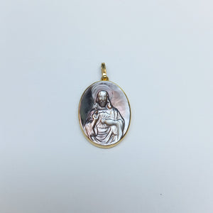 MEDALLA RELIGIOSA ORO 14 K 2,70 GRMS (SEMINUEVO)