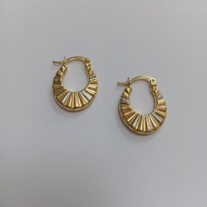 ARRACADAS ORO 14K 1.5 (NUEVO)