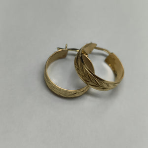 ARRACADAS PAR ORO 10 K 4,30 GRMS (SEMINUEVO)