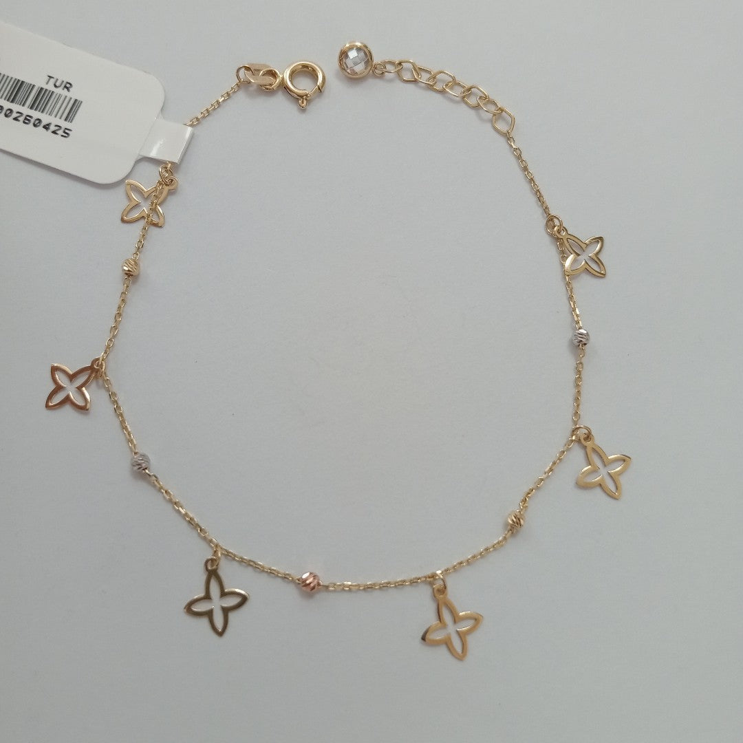 PULSERAS DAMA ORO 14K 1.1 (NUEVO)