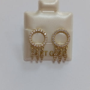 BROQUELES ORO 14K 1.9 (NUEVO)