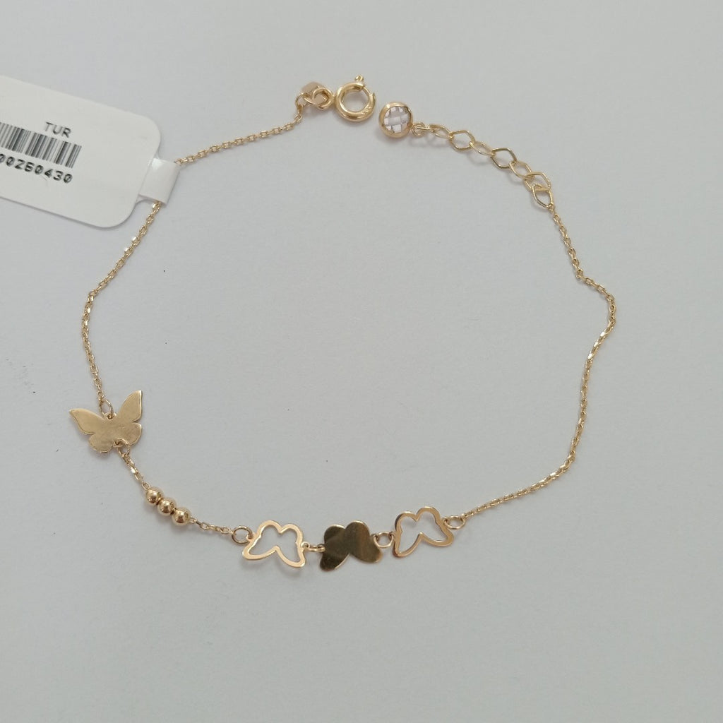 PULSERAS DAMA ORO 14K 1.1 (NUEVO)