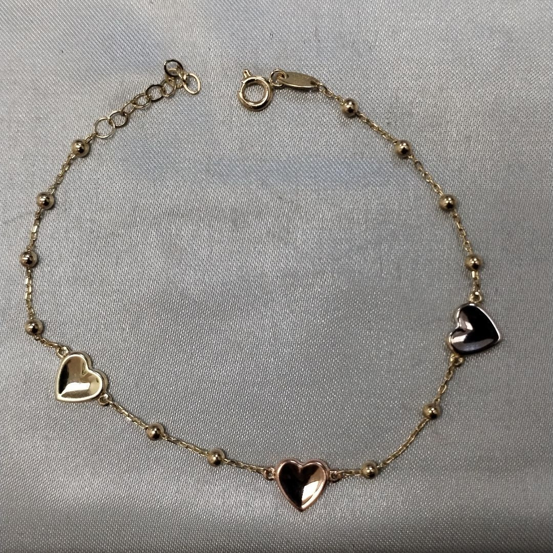 PULSERAS DAMA ORO 14K 2 (NUEVO)