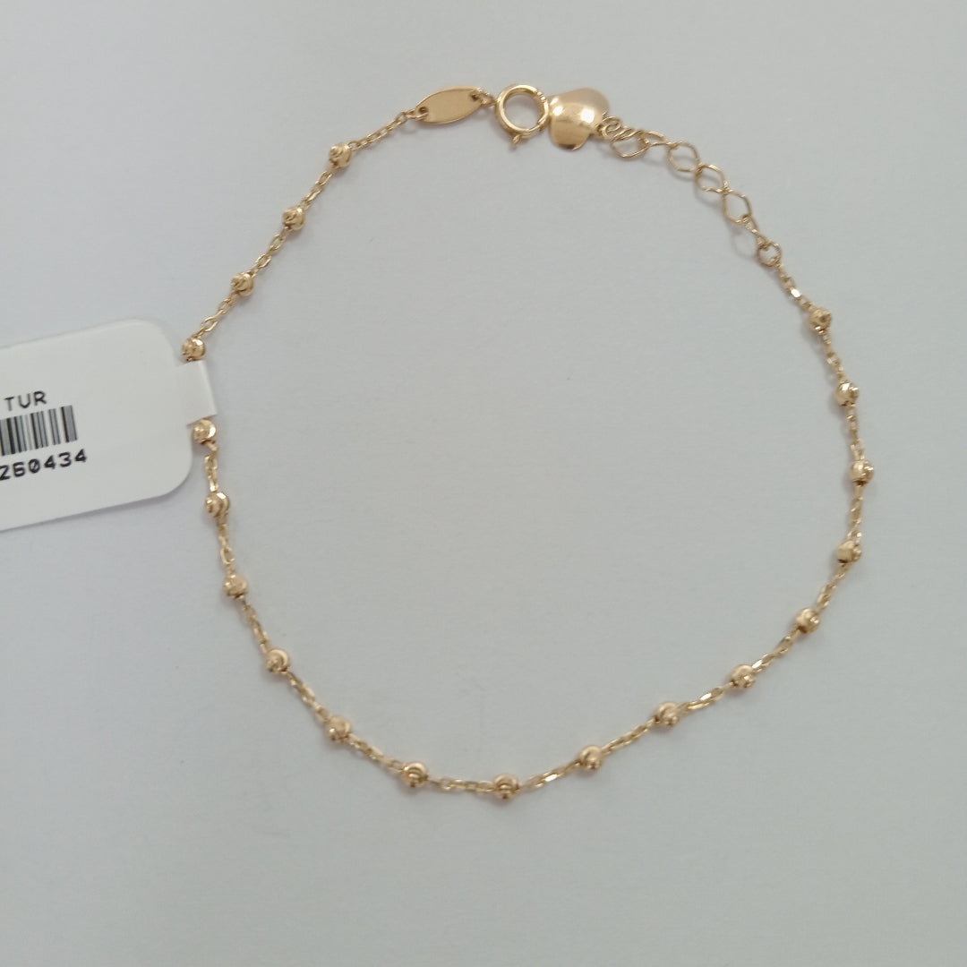 PULSERAS DAMA ORO 14K 1.1 (NUEVO)