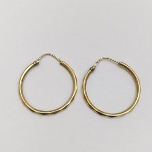 ARRACADAS PAR ORO 14 K 1.8 GRMS (SEMINUEVO)