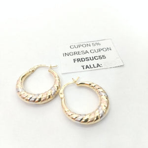 ARRACADAS ORO 14K 1.9 (NUEVO)