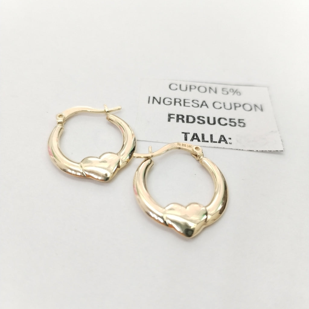 ARRACADAS ORO 14K 1.3 (NUEVO)