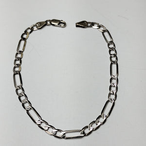 PULSERA ORO BLANCO 14 K 5.9 GRMS (SEMINUEVO)