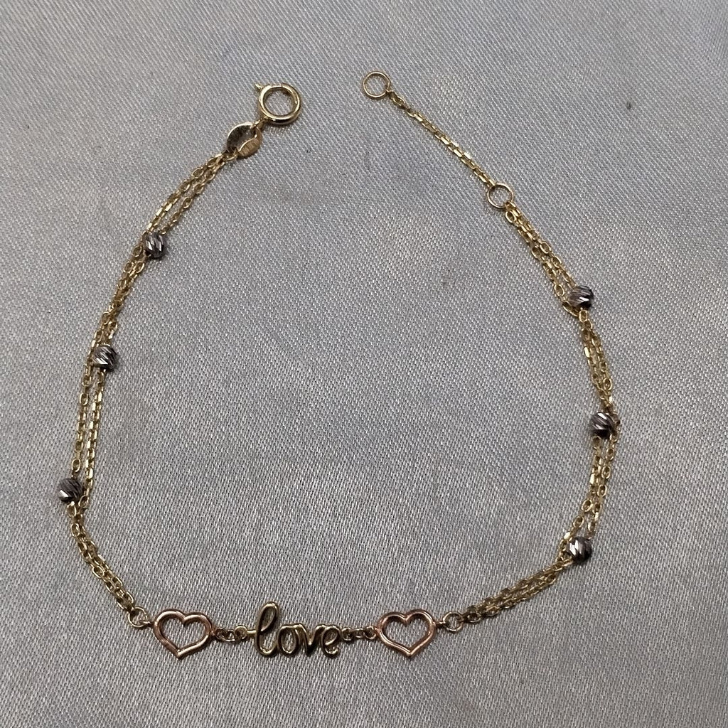 PULSERAS DAMA ORO 14K 1.5 (NUEVO)
