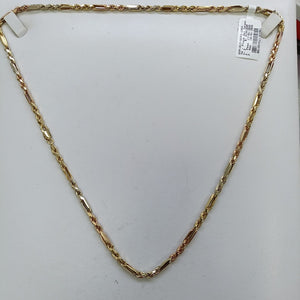 CADENA ORO COMBINADO 14 K 16.4 GRMS (SEMINUEVO)