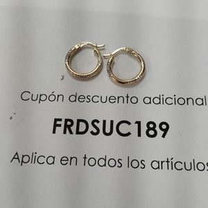 ARRACADAS ORO 14K 1.6 (NUEVO)