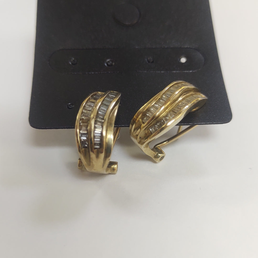 ARRACADAS PAR ORO 10 K 5,20 GRMS (SEMINUEVO)