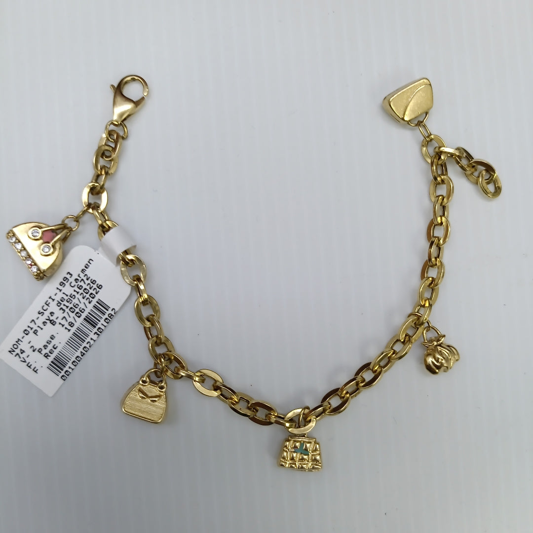 PULSERA ORO 14 K 14.2 GRMS (SEMINUEVO)