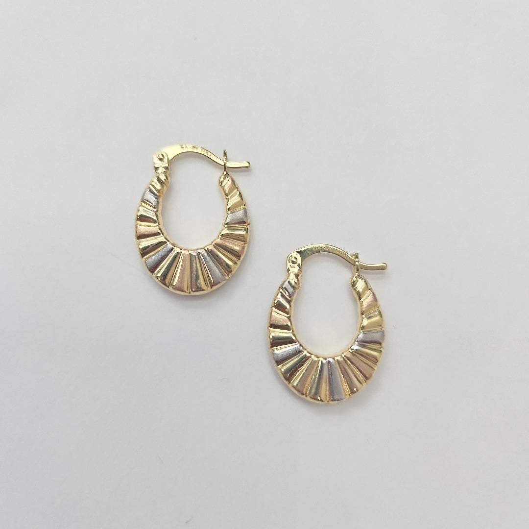ARRACADAS ORO 14K 1.5 (NUEVO)