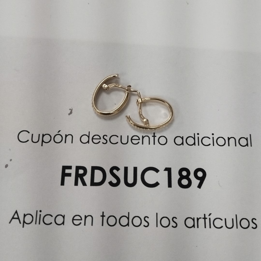 ARRACADAS ORO 14K 1.3 (NUEVO)